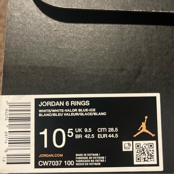 Jordan 6 rings - Picture 9 of 9